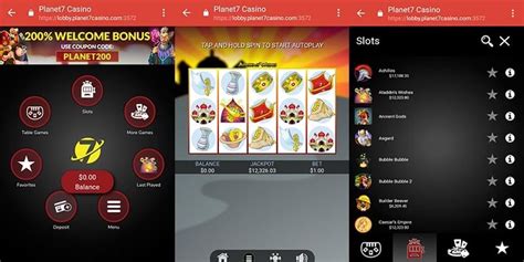 planet 7 casino mobile lobby